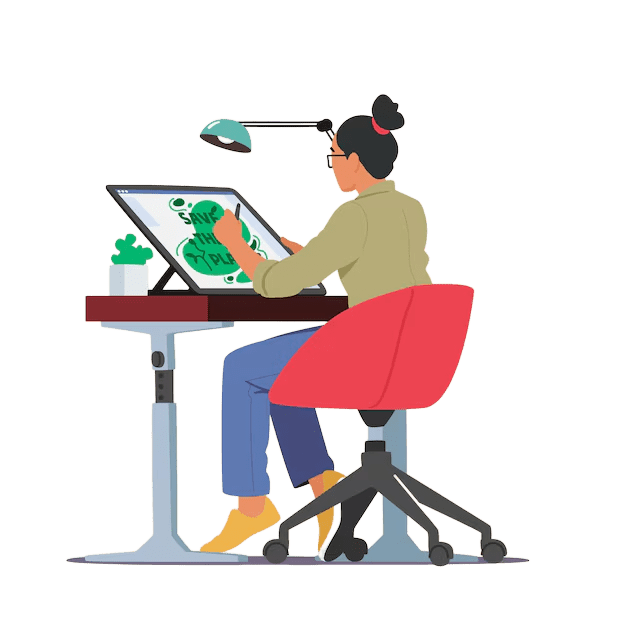 Concept art d'interface immersive